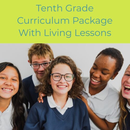 Tenth Grade Waldorf Curriculum Package with Living Lessons