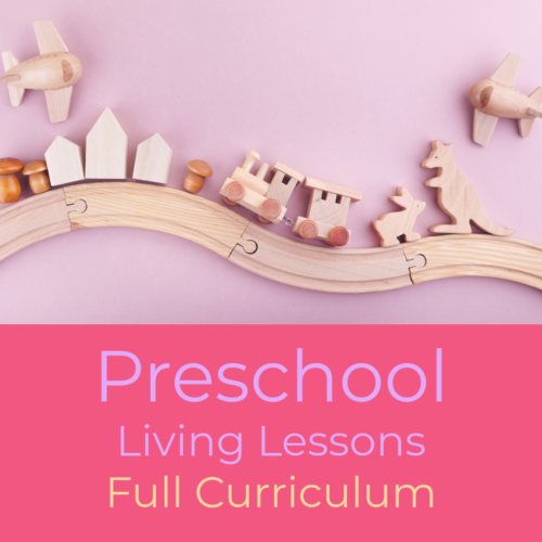 Preschool Living Lessons Full Curriculum