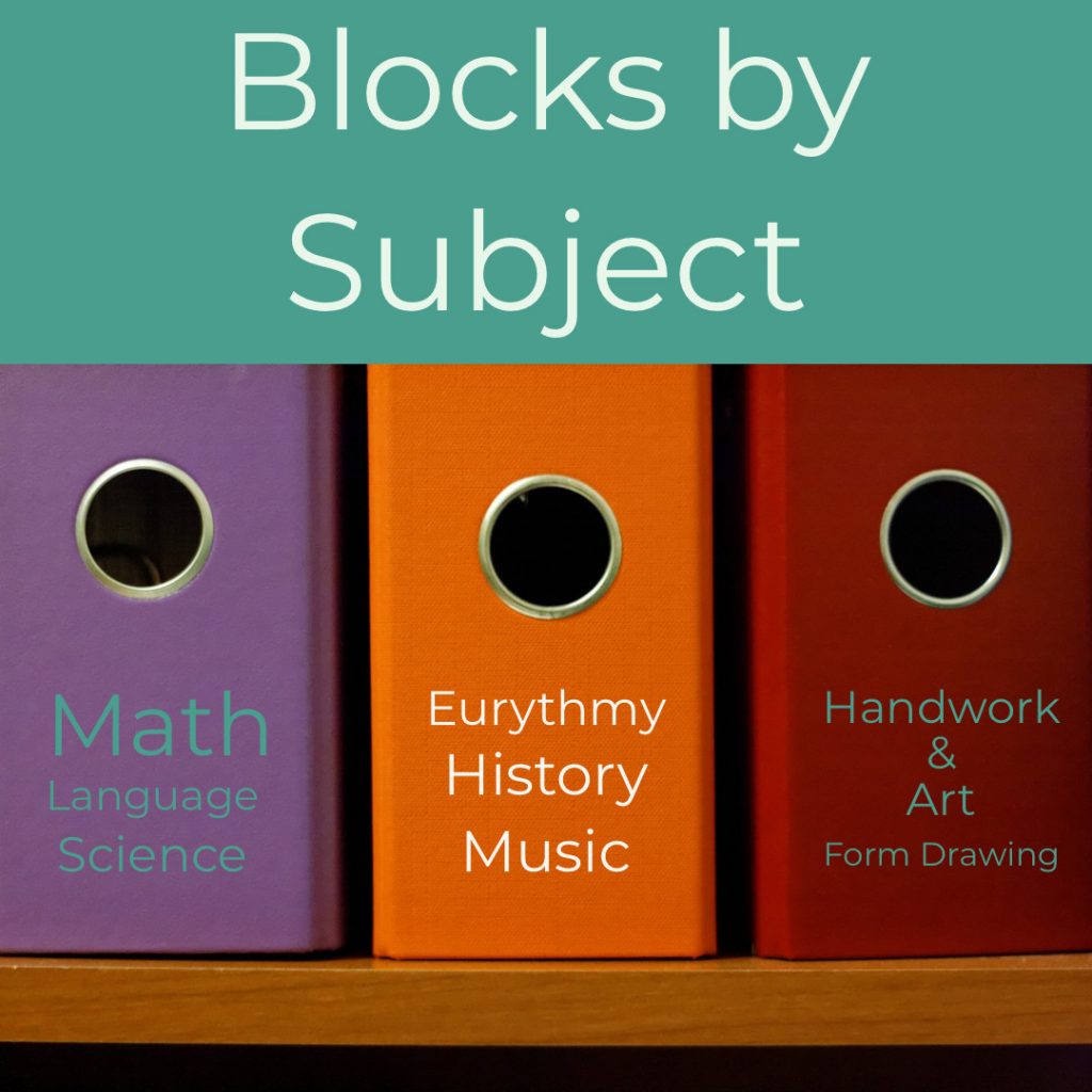 Waldorf Lesson Blocks - Earthschooling