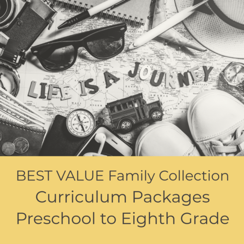 BEST VALUE Family Collection: Curriculum Packages Preschool to Eighth Grade
