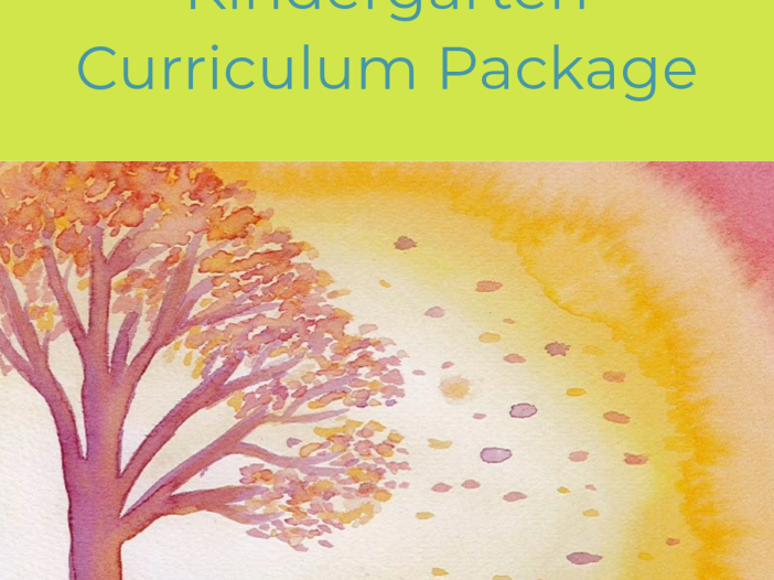Kindergarten Waldorf Curriculum Package