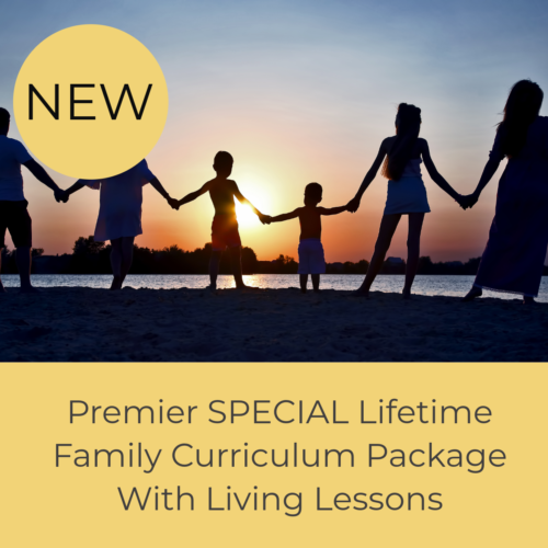 SPECIAL Lifetime Family Curriculum Package for Single Family (G6 – High School) with Living Lessons