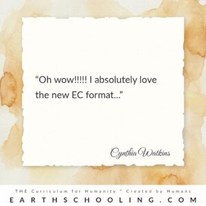 Earthschooling early childhood
