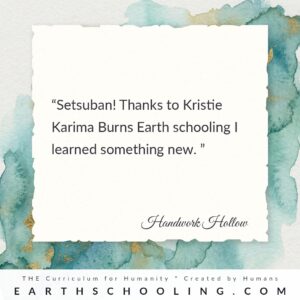 Earthschooling teacher training