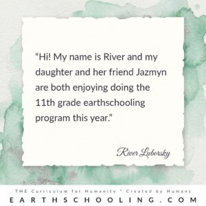 Earthschooling high school program