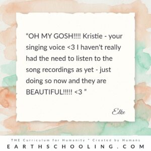 Earthschooling music curriculum