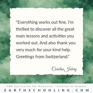 Earthschooling main lessons