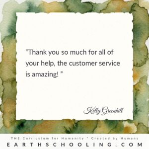 Earthschooling customer service