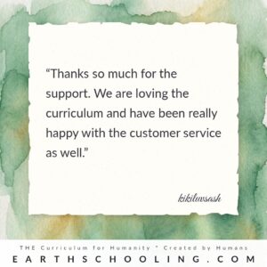 Earthschooling curriculum support